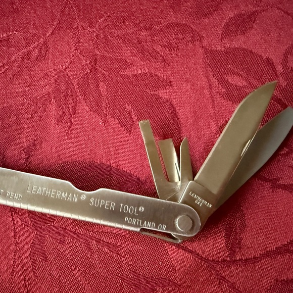 Vintage Leatherman Supertool 10 In 1 Multi Tool Made in the USA Portland Oregon - Picture 7 of 9